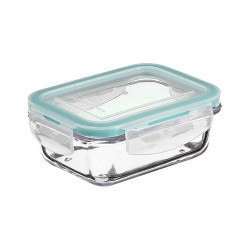 Fiambrera de cristal 800 ml 18,5 x 12,5 x 6 cm