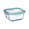 Fiambrera de cristal 800 ml 16 x 16 x 7,40 cm