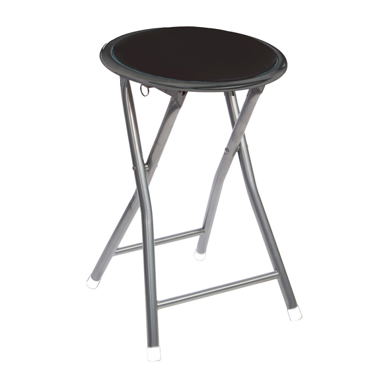 Taburete de cocina negro 30x30x45cm Taburete de cocina negro 30x30x45cm
