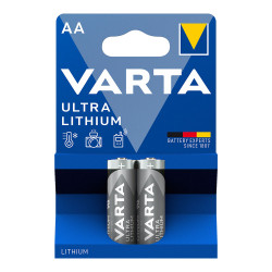 Pila varta ultra lithium aa - lr06 (blister 2 uds) ø14,5x50,5mm
