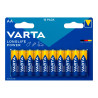 Pila alkalina longlife power aa - lr06 (blister 10 uds) ø14,5x50,5mm