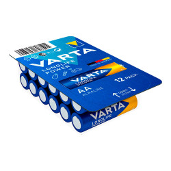Pila alkalina longlife power aa - lr06 caja 12 uds ø14,5x50,5mm