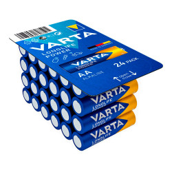 Pila alkalina longlife power aa - lr06 caja 24 uds ø14,5x50,5mm