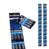 Pila alkalina longlife power aa - lr06 2 tiras (10 blisters 4 unid.) ø14,5x50,5mm precio por blister