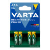 Pila varta recargable accu power aaa - lr03 800 ma (blister 4 uds) ø10,5x44,5mm