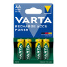 Pila varta recargable accu power aa - hr6 2600 ma (blister 4 uds) ø14,5 x 50,5 mm