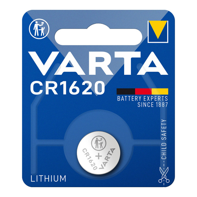Micro pila de boton lithium cr1620 3v (blister 1 unid.) ø16x2,0mm Micro pila de boton lithium cr1620 3v (blister 1 unid.) ø16x2,0mm