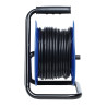 Enrollacables 50 m 3 g 1,50 mm² 4 tomas bipolares con t/tl con protector térmico