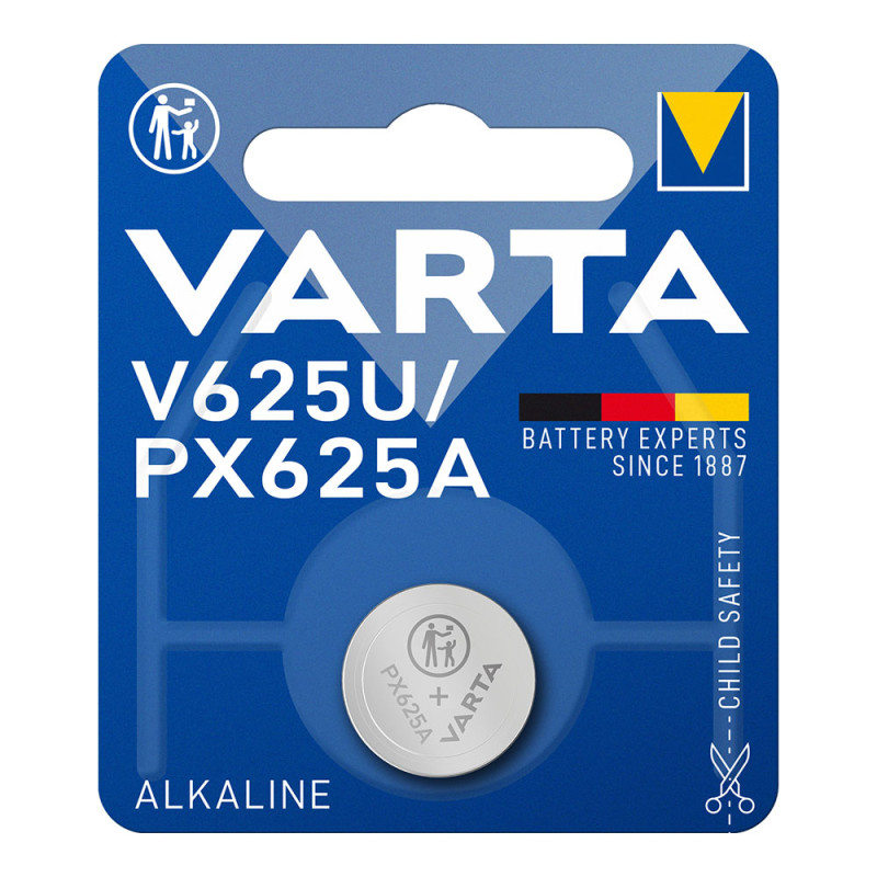 Micro pila de boton alkaline v625u (px625u/lr9) 1,5v (blister 1 unid.) ø16,0x6,2mm Micro pila de boton alkaline v625u (px625u/lr9) 1,5v (blister 1 unid.) ø16,0x6,2mm
