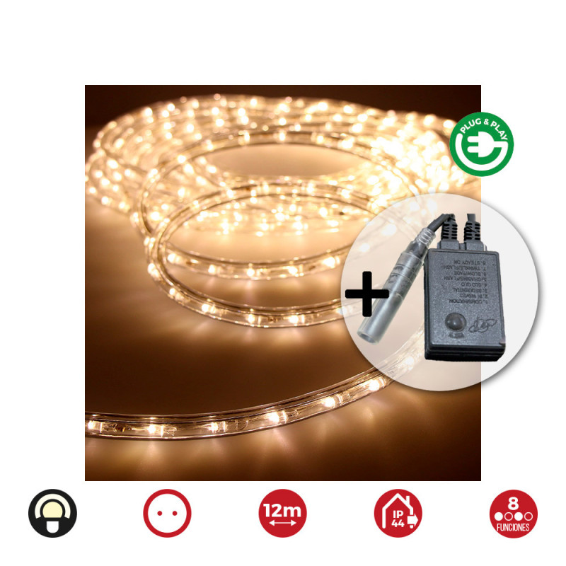 Kit flexiled multifuncion blanco calido 12 m Kit flexiled multifuncion blanco calido 12 m