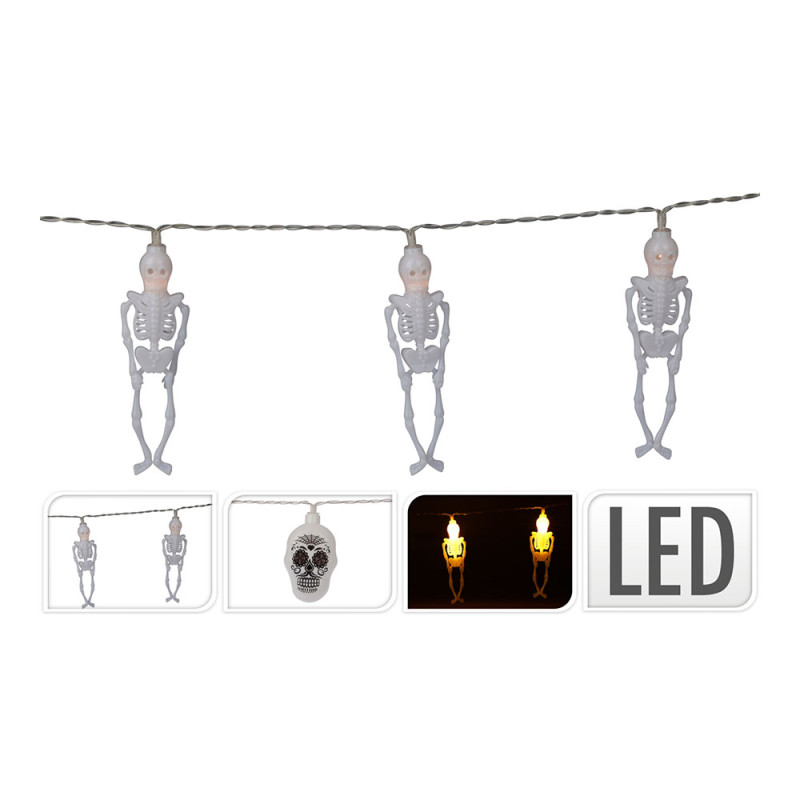 Guirnalda halloween a pilas 10 leds Guirnalda halloween a pilas 10 leds