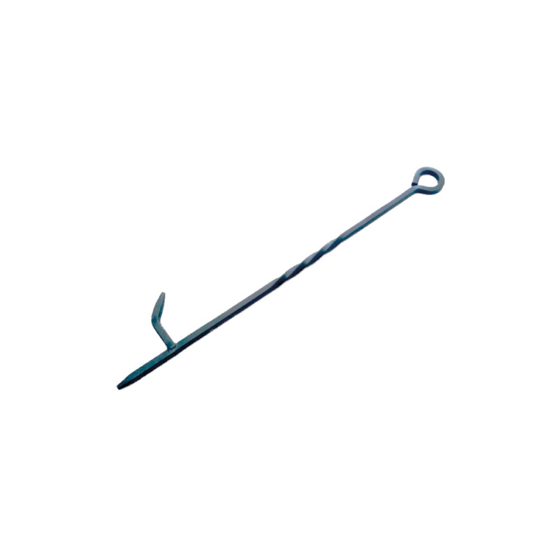 Gancho atizador metalico. color negro 45,5cm edm Gancho atizador metalico. color negro 45,5cm edm