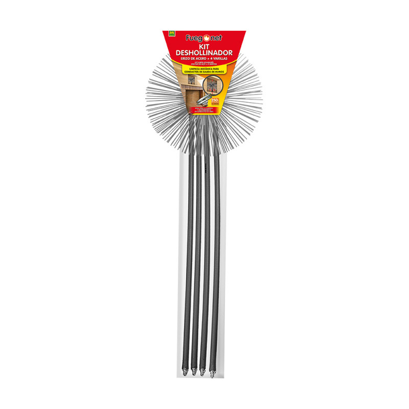 Kit deshollinador de acero ø250mm - fuegonet masso Kit deshollinador de acero ø250mm - fuegonet masso