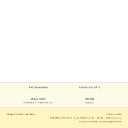 Rejilla s/borde de aluminio 0.6 natural 200x200mm