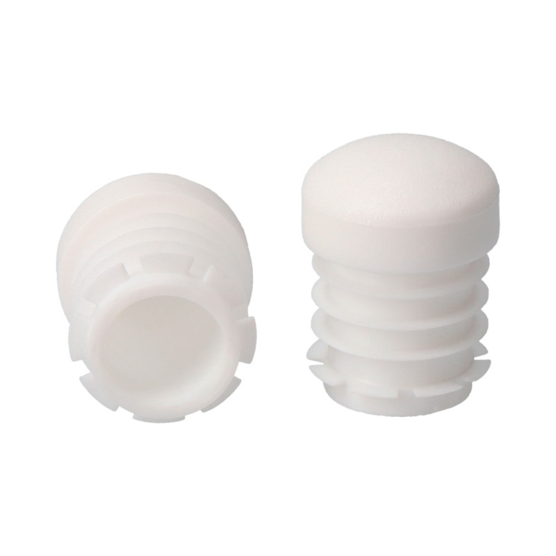 Contera redonda para interior ø30mm blanca Contera redonda para interior ø30mm blanca