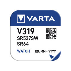 Micro pila de boton silver sr64 - v319 1,55v (blister 1 unid.) ø5,8x2,7mm