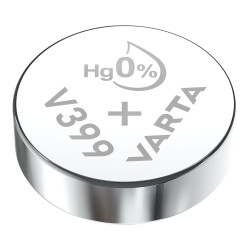 Micro pila de boton silver sr57 - v399 1,55v (blister 1 unid.) ø9,5x2,73mm