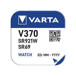 Micro pila de boton silver sr69 - v370 1,55v (blister 1 unid.) ø9,5x2,15mm