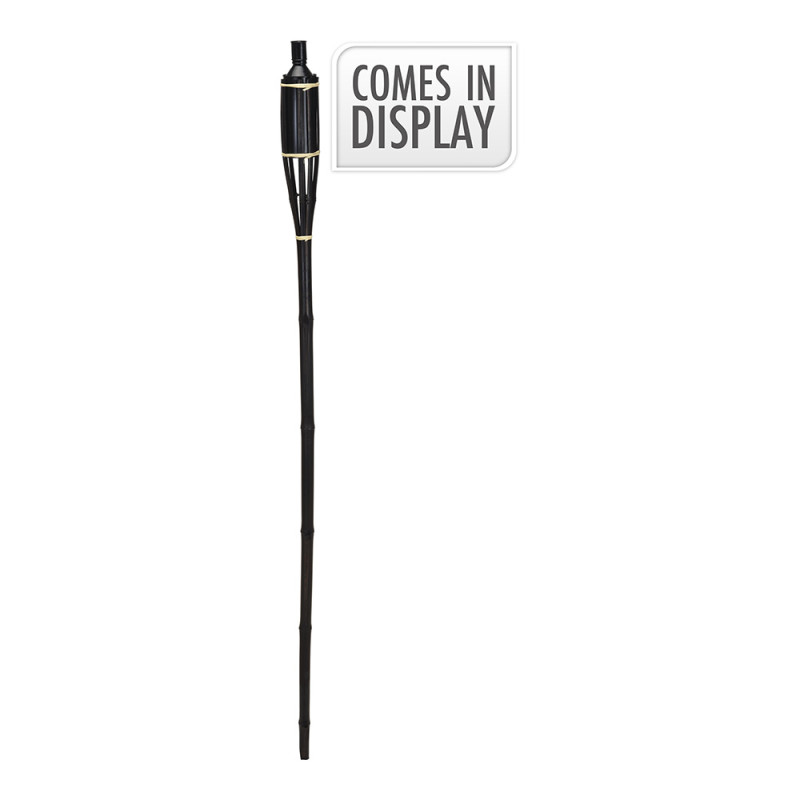Antorcha de bamboo color negro 150cm progarden Antorcha de bamboo color negro 150cm progarden