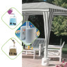 soporte para carpa rellenable 8 litros
