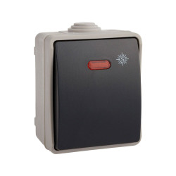 Pulsador luminoso estanco ip54 (retractilado)