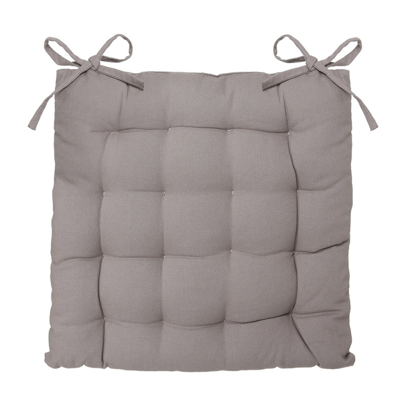 Cojin para silla estilo galleta color vison 38x38cm Cojin para silla estilo galleta color vison 38x38cm