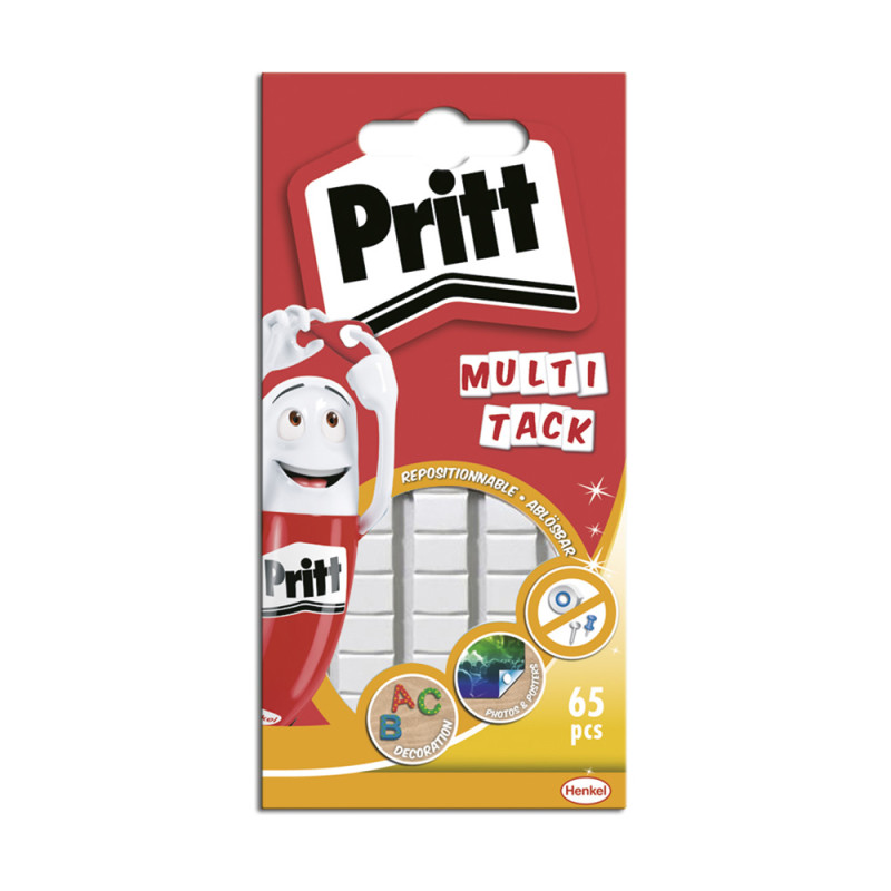 Pritt masilla adhesiva multi tack 65 pastillas 2679461 Pritt masilla adhesiva multi tack 65 pastillas 2679461
