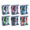 Auriculares de casco neon colores surtidos