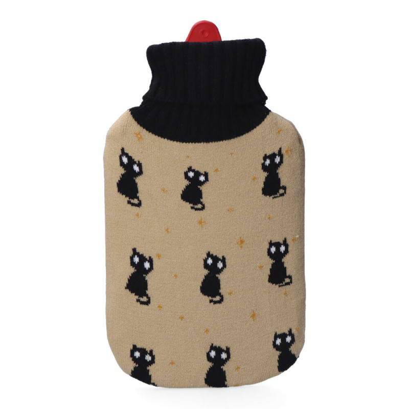 Bolsa de agua caliente. modelo gatos negros 2 l Bolsa de agua caliente. modelo gatos negros 2 l
