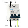 Iga 2p 40a c 10ka protector de sobretension permanente segun normativa en-50550 y transitorio 5-15ka 275v