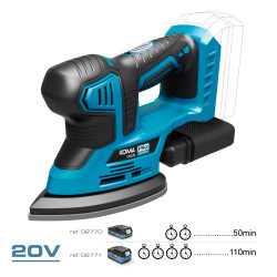 Multilijadora tipo mouse 20 v (sin batería ni cargador) 20,4x15,5cm