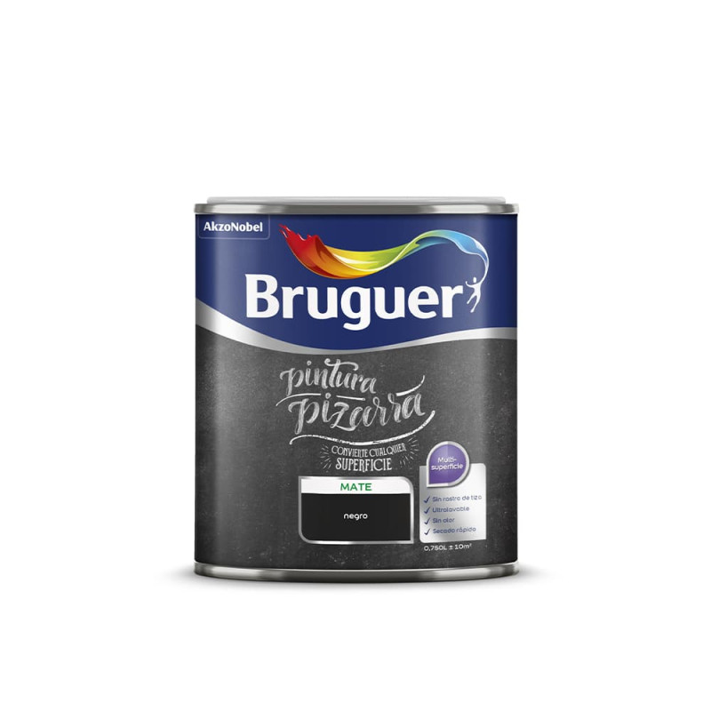 Esmalte pizarras negro 0,75l 5236734 bruguer Esmalte pizarras negro 0,75l 5236734 bruguer