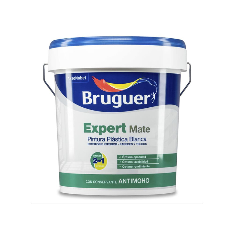 Pintura pp blanca mate expert 4 l para interior y exterior 5208093 Pintura pp blanca mate expert 4 l para interior y exterior 5208093