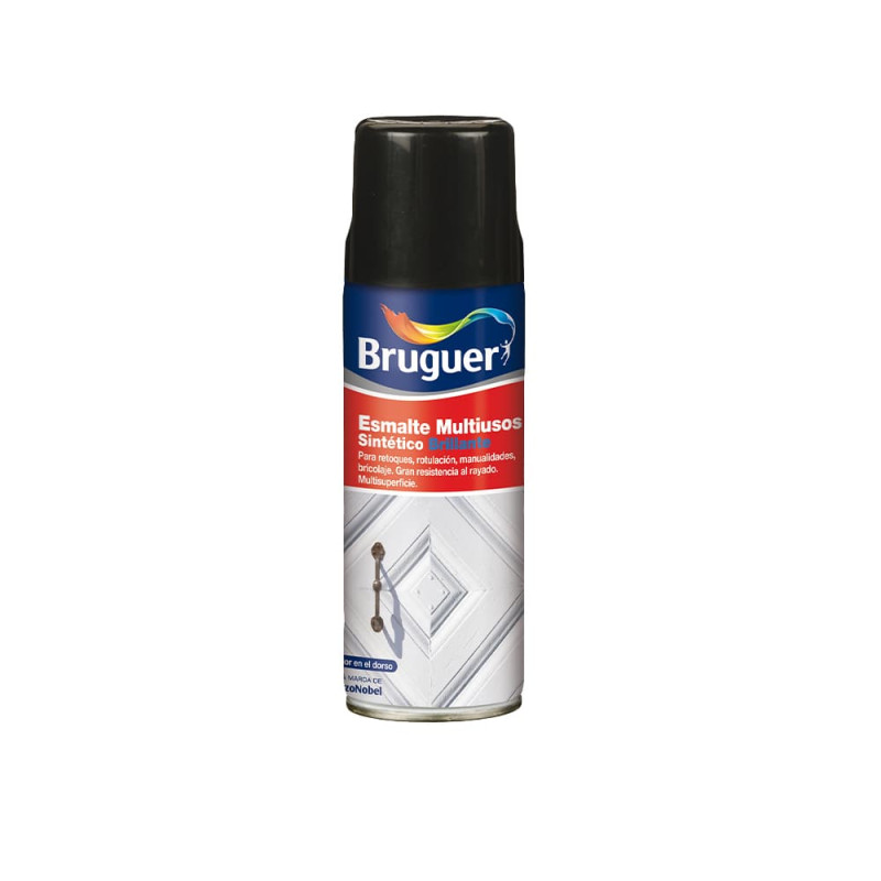 Esmalte sintetico multiuso spray blanco brillante 0,4l 5197974 bruguer Esmalte sintetico multiuso spray blanco brillante 0,4l 5197974 bruguer