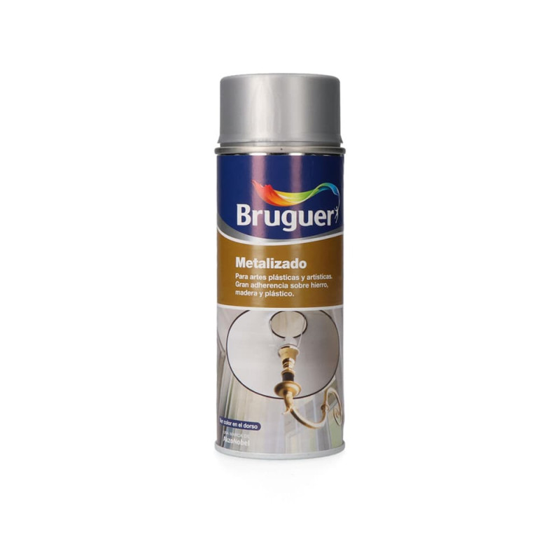 Metalizado spray plata 0,4l 5198002 bruguer Metalizado spray plata 0,4l 5198002 bruguer