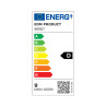 Bombilla lineal led 118mm r7s 9w 1280lm 6400k luz fria ø1,6x11,8cm edm