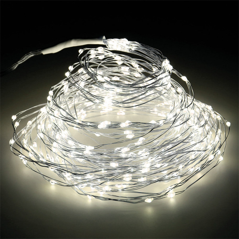 Guirnalda micro led exterior blanco calido para arbol de 180cm 6,8m (largo) Guirnalda micro led exterior blanco calido para arbol de 180cm 6,8m (largo)