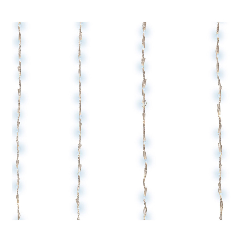 Cortina de leds para balcon exterior blanco frio 2x1m 220 leds Cortina de leds para balcon exterior blanco frio 2x1m 220 leds