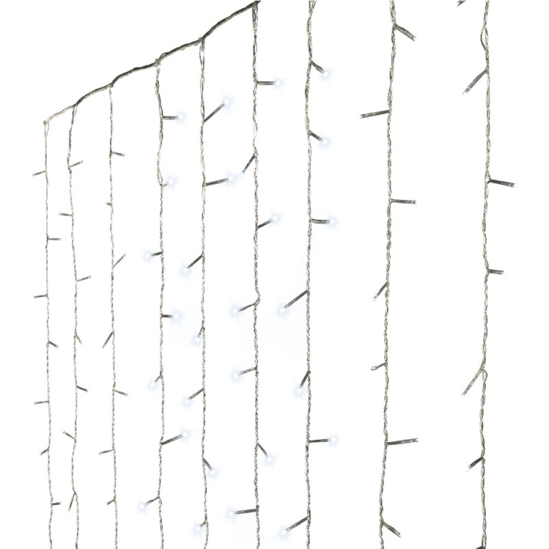 Cortina de leds para exterior blanco frio 2,25x1,5m-240 leds Cortina de leds para exterior blanco frio 2,25x1,5m-240 leds