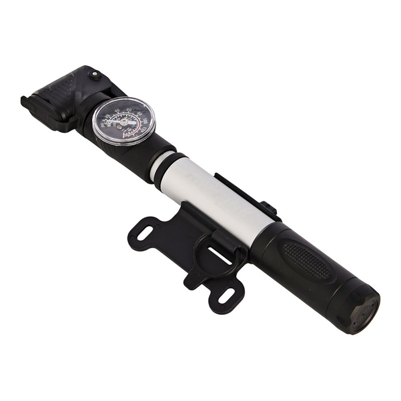 Mini bomba de aire para bicicleta con manometro Mini bomba de aire para bicicleta con manometro