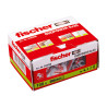 Pack 100 tacos duopower ø6x30mm caja 100 unid.