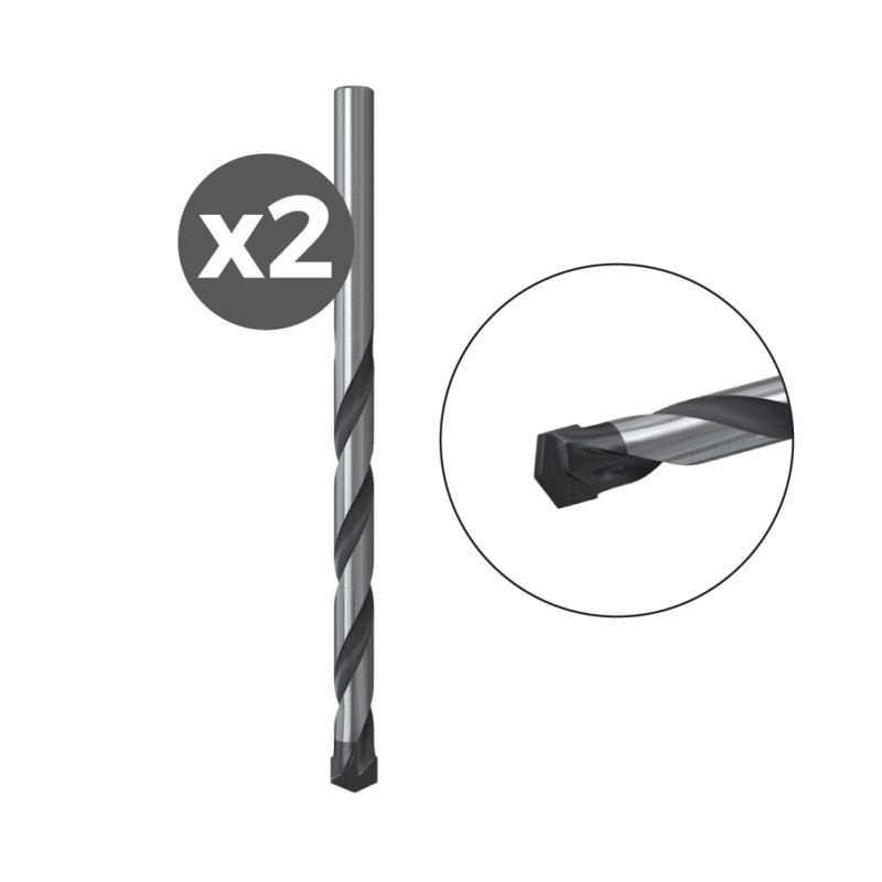 Pack 2 brocas percusion e 4x75/2k 530576 fischer Pack 2 brocas percusion e 4x75/2k 530576 fischer