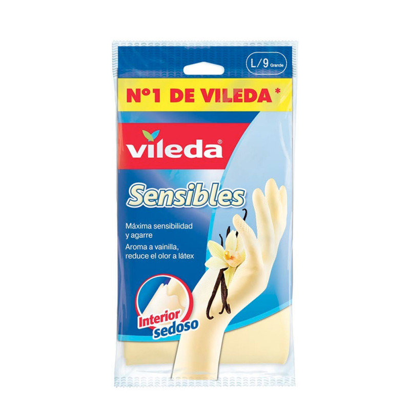 Guantes sensibles talla l 112169 vileda Guantes sensibles talla l 112169 vileda