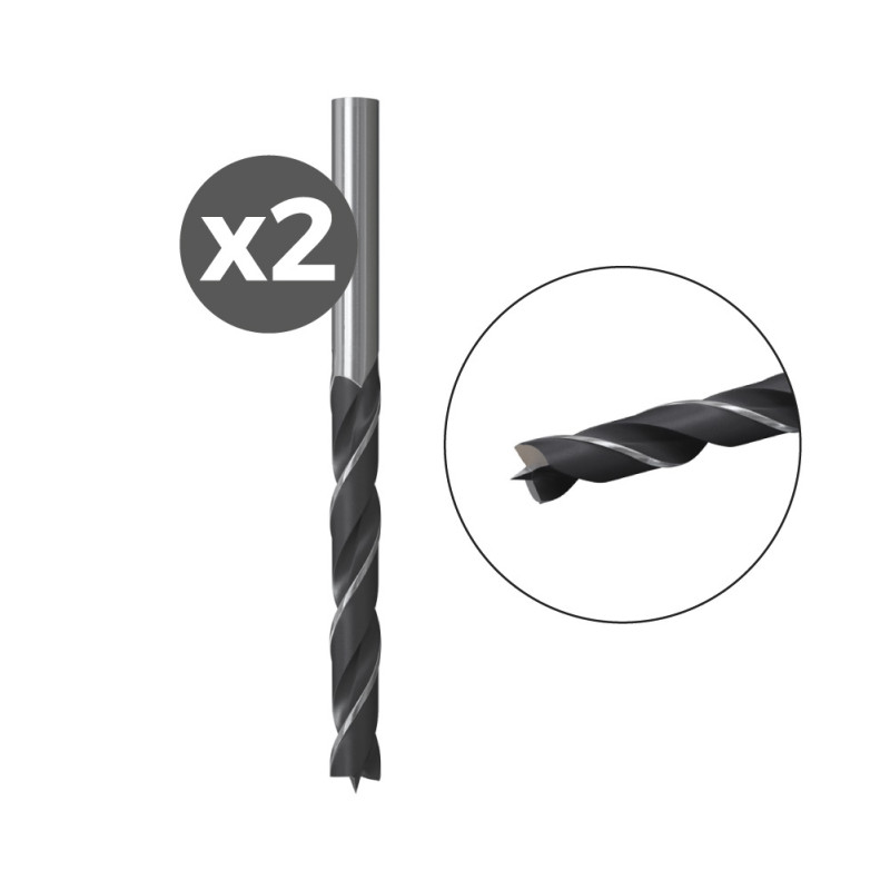Pack 2 brocas madera hb 3/2k 530630 fischer Pack 2 brocas madera hb 3/2k 530630 fischer