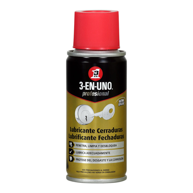 Lubricante de cerraduras 100ml 34463 3 en 1 Lubricante de cerraduras 100ml 34463 3 en 1