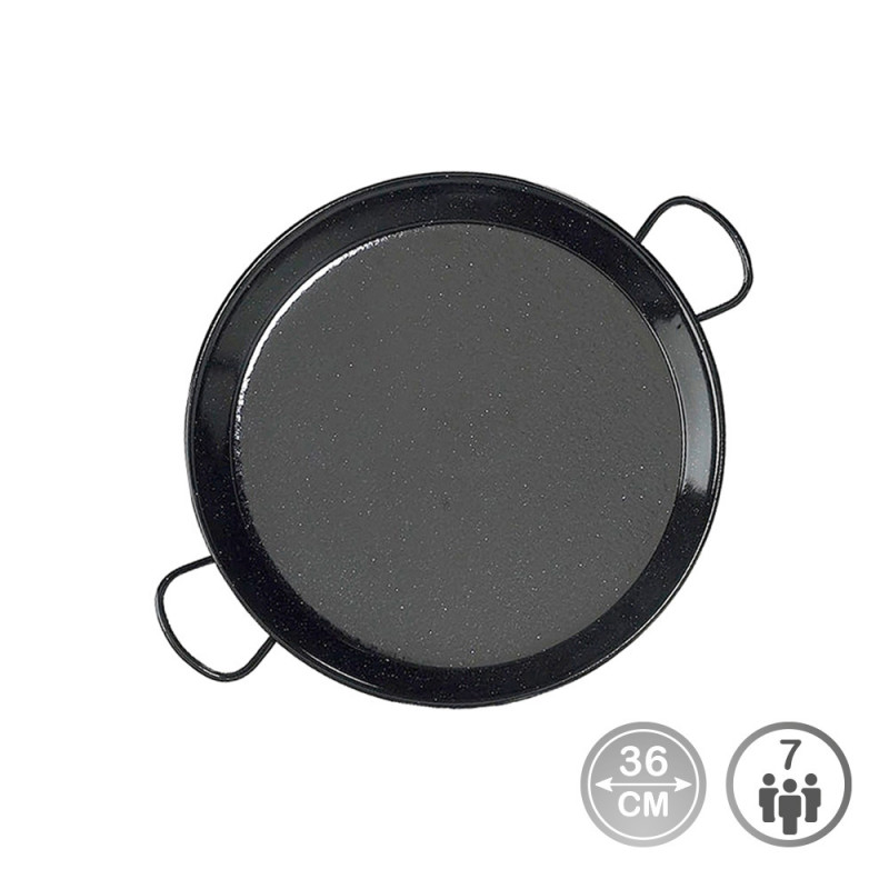 Paellera esmaltada para induccion y vitroceramica ø36cm (7 personas) Paellera esmaltada para induccion y vitroceramica ø36cm (7 personas)