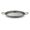 Paellera de acero pulido para induccion y vitroceramica ø36cm (7 personas)