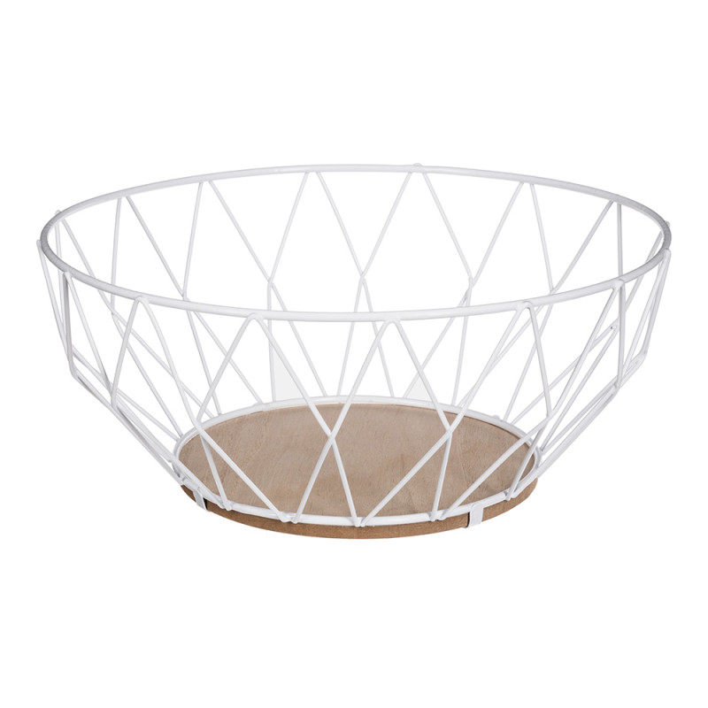 Frutero metálico baltik blanco ø28cm colores/modelos surtidos Frutero metálico baltik blanco ø28cm colores/modelos surtidos