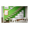Zapatero modulable blanco 51 x 19 x 39 cm