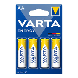 Pila alkalina energy aa - lr06 (blister 4 unid.) ø14,5x50,5mm
